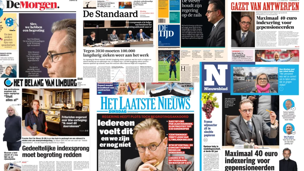 Journaux flamands